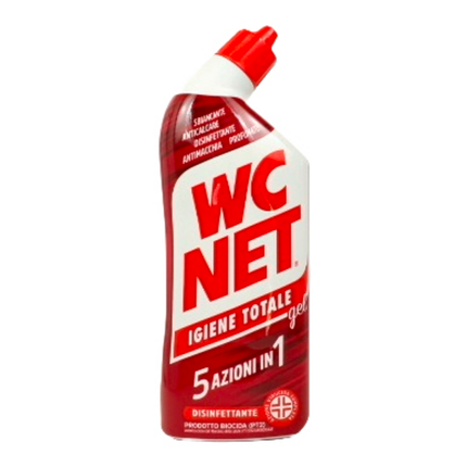 WC NET IGIENE TOTALE GEL DISINFETTANTE 5 AZIONI 700 ML.