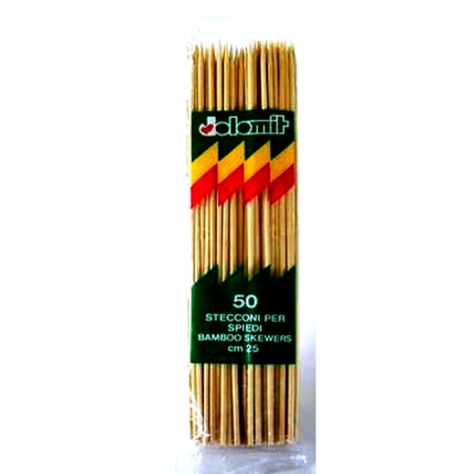 DOLOMIT SPIEDI BAMBOO 50 PEZZI cm 25 IN BUSTA
