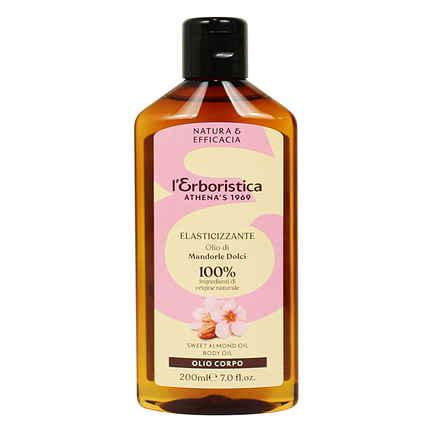 L'ERBORISTICA CREMA CORPO OLIO DI MANDORLE DOLCI 100 % PURO 200 ML