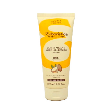 L'ERBORISTICA DOCCIASCHIUMA MOUSSE OLIO di ARGAN 200 ML