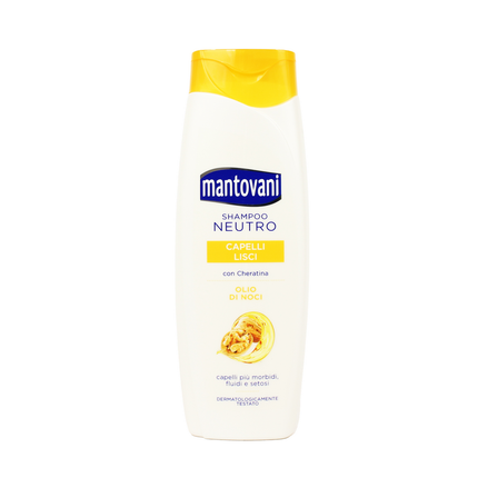 MANTOVANI SHAMPOO NEUTRO CAPELLI LISCI 400 ML.
