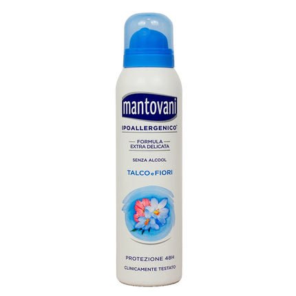 MANTOVANI DEODORANTE SPRAY TALCO E FIORI BIANCHI 150 ML