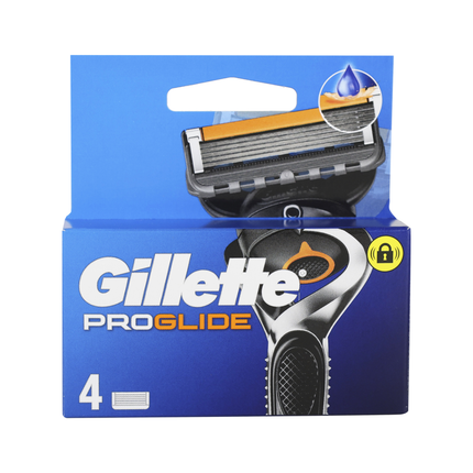 GILLETTE PROGLIDE MANUAL RICAMBIO 4 PZ PER RASOIO MANUAL