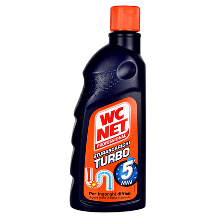WC NET TURBO STURA SCARICHI 500 ML DISGORGANTE