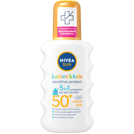 NIVEA SOLARE BABIES & KIDS SENSITIVE PROTECT SPRAY SPF 50+ 200 ML