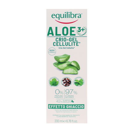 EQUILIBRA CREMA CORPO CRIO-GEL ALOE 3+ ANTICELLULITE 200 ML