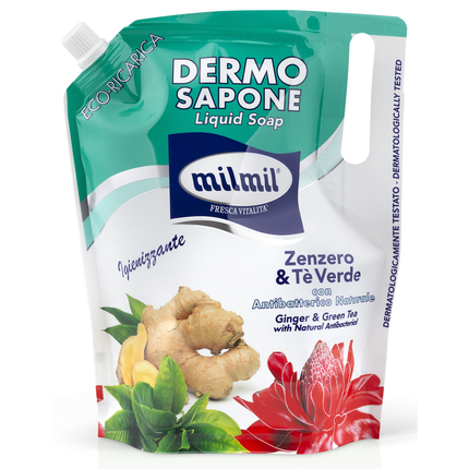 MIL MIL DETERGENTE MANI IN BUSTA SOAP ANTIBATTERICO 0,9 LITRO