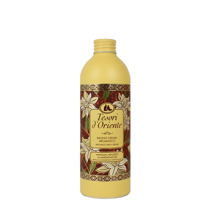 TESORI D'ORIENTE BAGNOSCHIUMA CREMA VANIGLIA E ZENZERO 500 ML