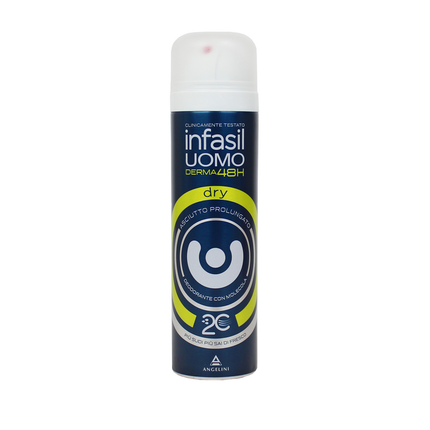 INFASIL DEODORANTE SPRAY UOMO DERMA 48H DRY 150 ML