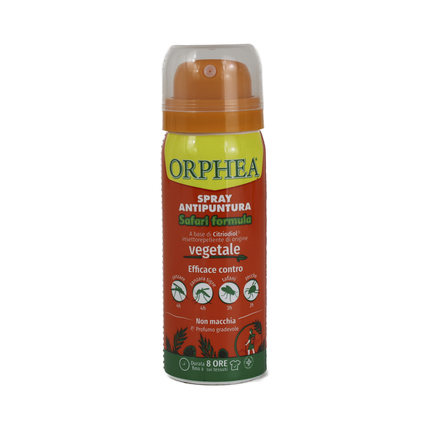 ORPHEA REPELLENTE ANTIPUNTURA SPRAY SAFARI FORMULA VEGETALE 50 ML