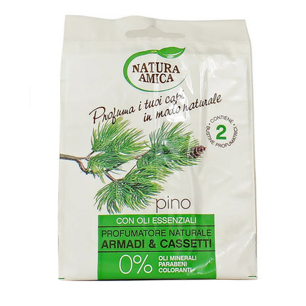 NATURA AMICA 2 BUSTE TARMIFUGO PER ARMADI E CASSETTI
