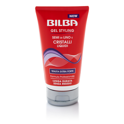 BILBA GEL STYLING SEMI DI LINO E CRISTALLI LIQUIDI TENUTA EXTRA FORTE 150 ML