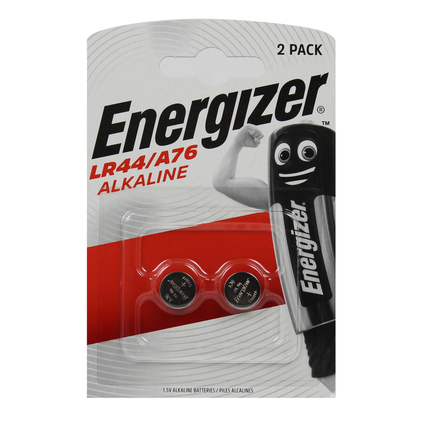 ENERGIZER LR44 1,5V ALKALINE BLISTER 2 PZ BATTERIA