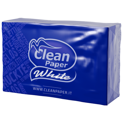 CLEAN PAPER WHITE 9 FAZZOLETTI 4 VELI x 6 PACCHETTI