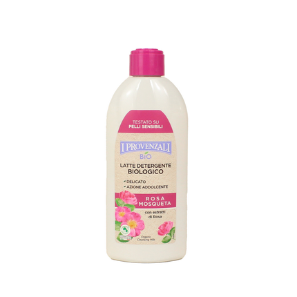 I PROVENZALI ROSA MOSQUETA BIO LATTE VISO DETERGENTE PELLI SENSIBILI 200 ML