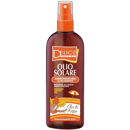 DELICE SOLAIRE OLIO ABBRONZANTE SPRAY INTENSIVO OLIO DI ARGAN 150 ML