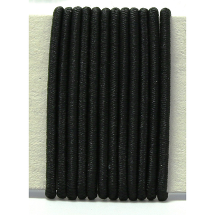 DEFILE' ACCESSORI PER CAPELLI ELASTICO CONFEZIONE 12 PEZZI COLORE NERO