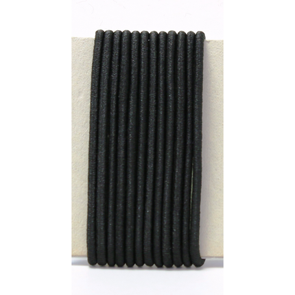 DEFILE' ACCESSORI PER CAPELLI ELASTICO CONFEZIONE 12 PEZZI COLORE NERO ref 12155N