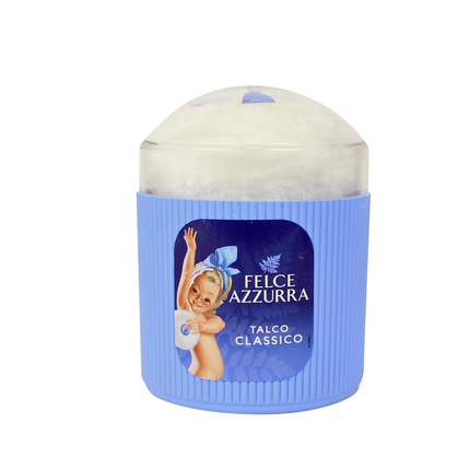 FELCE AZZURRA TALCO BARATTOLO+PIUMINO 250 GRAMMI