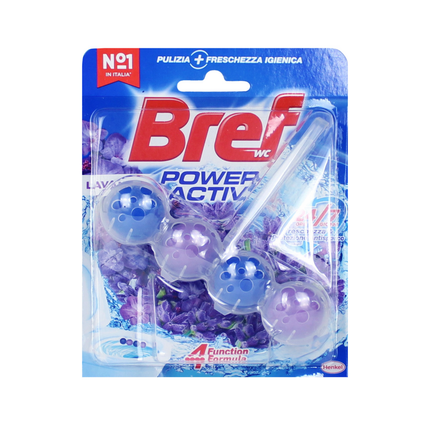 BREF WC POWER ACTIV TAVOLETTA WC 4in1 LAVANDA 50 GRAMMI IMP.