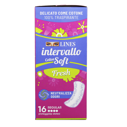 LINES INTERVALLO COTTON SOFT FRESH DISTESO 16 PZ