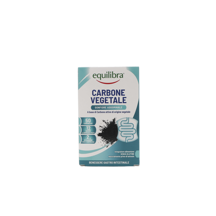 EQUILIBRA CARBONE VEGETALE 50 COMPRESSE INTEGRATORE ALIMENTARE