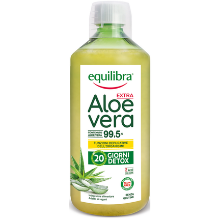 EQUILIBRA ALOE VERA SUCCO 99,5% 20 GIORNI DETOX 1 LT INTEGRATORE ALIMENTARE