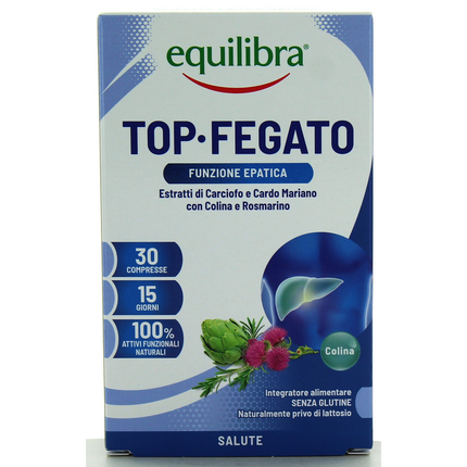 EQUILIBRA TOP-FEGATO 30 COMPRESSE INTEGRATORE ALIMENTARE