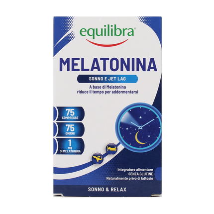 EQUILIBRA MELATONINA 75 COMPRESSE INTEGRATORE ALIMENTARE