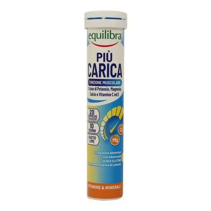 EQUILIBRA PIU' CARICA 20 COMPRESSE INTEGRATORE ALIMENTARE