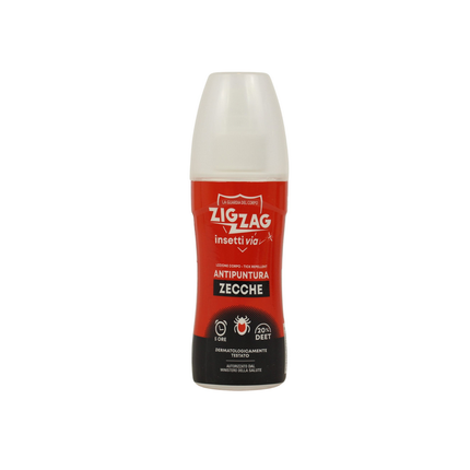 ZIG ZAG INSETTI VIA REPELLENTE ANTIPUNTURA PER ZECCHE 100 ML