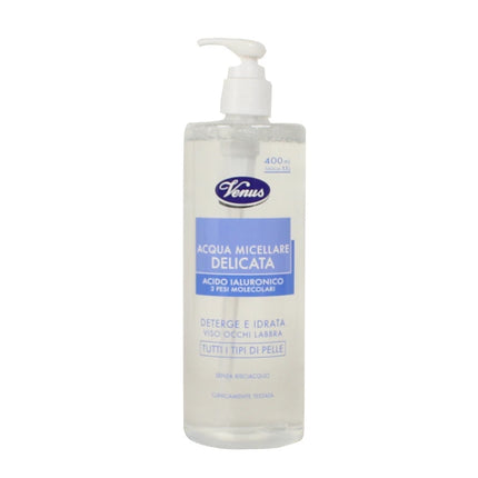 VENUS ACQUA MICELLARE DELICATA PER TUTTI I TIPI DI PELLE 400 ML