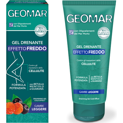 GEOMAR CREMA CORPO GEL FREDDO DRENANTE CONTRO GLI INESTETISMI DELLA CELLULITE 200 ML