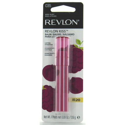 REVLON KISS BALM BERRY BURST SPF20