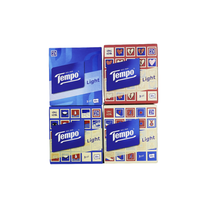 TEMPO FAZZOLETTI BOX LIGHT 3 VELI CUBO 60 VELINE
