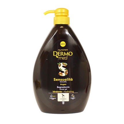 DERMOMED BAGNOSCHIUMA DOCCIA IDRATANTE SENSUALITA' D'ARGAN DISPENSER 1000 ML