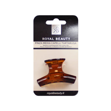 ROYAL BEAUTY PINZA CAPELLI MEDIA TARTARUGA