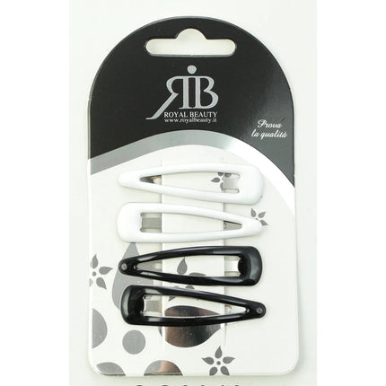 ROYAL BEAUTY CLIC CLAC 2 COPPIE BIANCO - NERO GG9042
