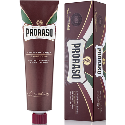 PRORASO SAPONE DA BARBA BARBE DURE TUBO 150 ML