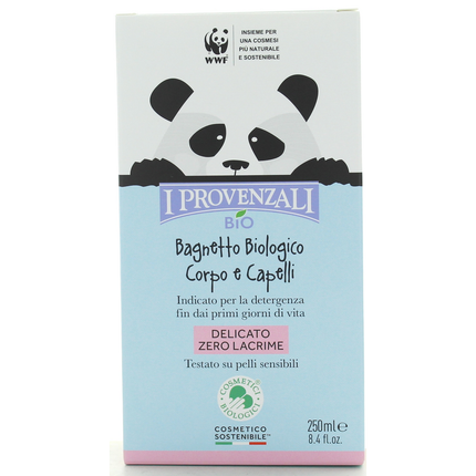 I PROVENZALI BIMBI BAGNETTO BIOLOGICO CORPO & CAPELLI ULTRA DOLCE 250 ML