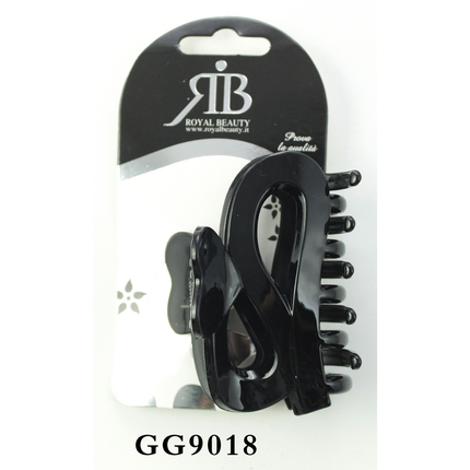 ROYAL BEAUTY PINZA PER CAPELLI NERA REF GG9018