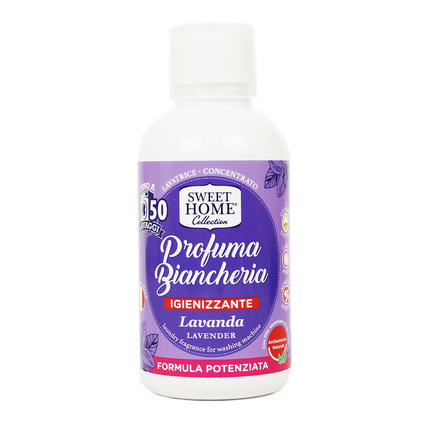 SWEET HOME PROFUMA BIANCHERIA CONCENTRATO IGIENIZZANTE LAVANDA 50 LAVAGGI 250 ML
