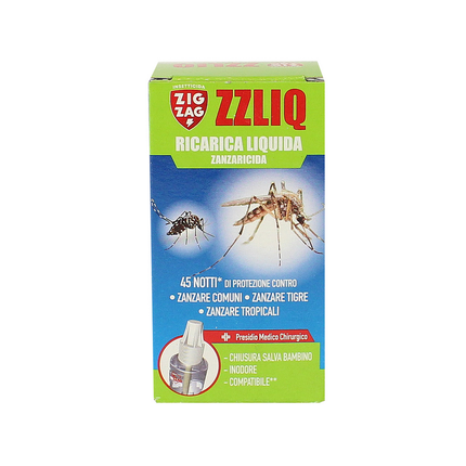 ZIG ZAG RICARICA LIQUIDA ZANZARICIDA PER DIFFUSORE ELETTRICO 30 ML