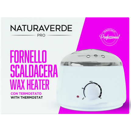 NATURAVERDE PROFESSIONAL FORNELLO SCALDACERA CON TERMOSTATO