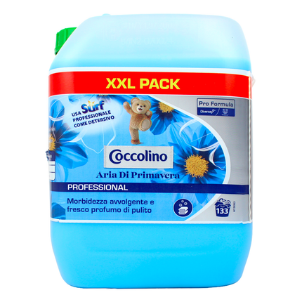 COCCOLINO AMMORBIDENTE PRIMAVERA 10 LITRI TANICA FORMATO PROFESSIONALE