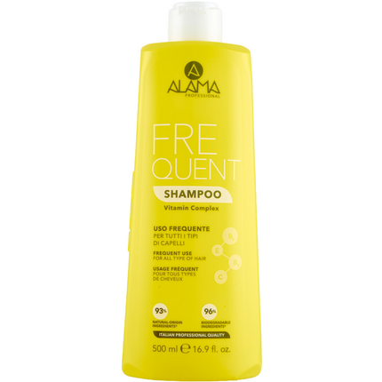 ALAMA FREQUENT SHAMPOO USO FREQUENTE PER TUTTI I TIPI DI CAPELLI 500 ML