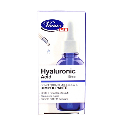 VENUS LAB HYALURONIC ACID CONCENTRATO IDRATANTE RIMPOLPANTE 30 ML 150mg