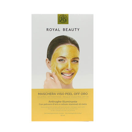 ROYAL BEAUTY MASCHERA VISO ORO IN TUBO