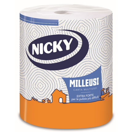 NICKY ASCIUGATUTTO MILLEUSI BOBINA FORTE 18050 STRAPPI 3 VELI