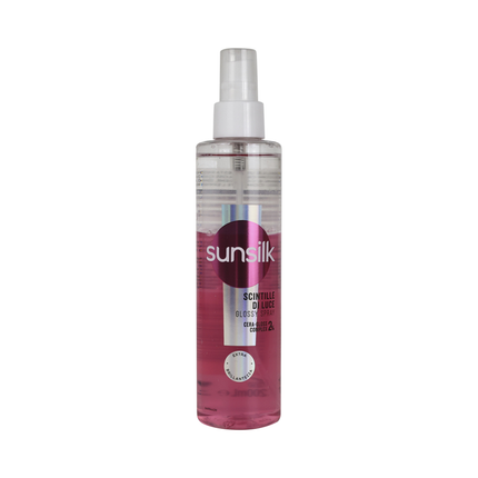 SUNSILK SCINTILLE DI LUCE GLOSSY SPRAY CON OLIO D'ARGAN CAPELLI SPENTI E CRESPI 200 ML